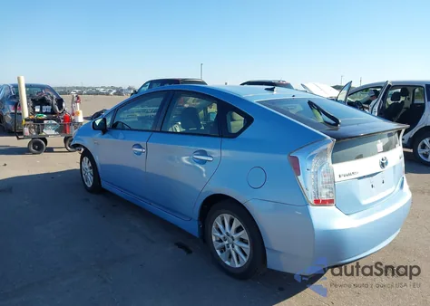 2012 Toyota Prius Plug-In z USA, uszkodzony, nr VIN JTDKN3DP9C3012847